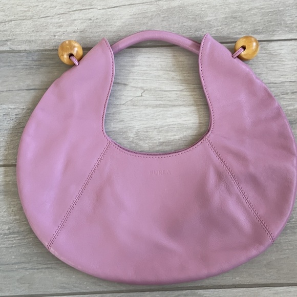 Furla violet handbag - Picture 2 of 8